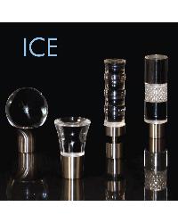 Ice Clear Curtain Rods