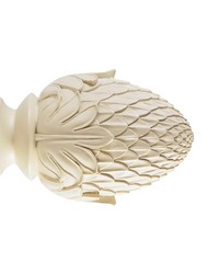 Avery Finial Antique White by   