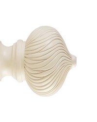 Bellamy Finial Antique White by   
