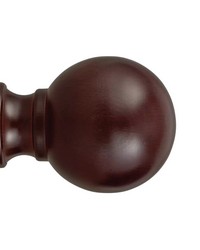 Belmont Finial Mahogany by   