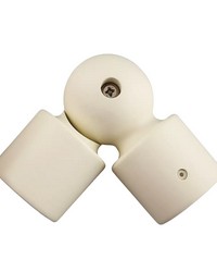 Swivel Socket for 2in Pole Antique White by  Brewster Wallcovering 
