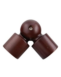 Swivel Socket for 1 38 Pole Mahogany by   