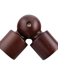 Swivel Socket for 2in Pole Mahogany by  Brewster Wallcovering 