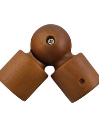 Swivel Socket for 2in Pole Pecan by  Brewster Wallcovering 