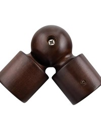 Swivel Socket for 2in Pole Walnut by  Brewster Wallcovering 