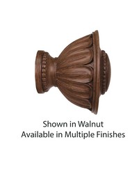 Wilshire Curtain Rod Finial for 1 3/8in Diameter Rod by   