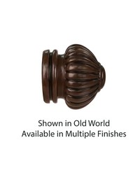 Martin Curtain Rod Finial for 2in Pole by   