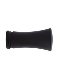 Trumpet Finial Matte Black by   