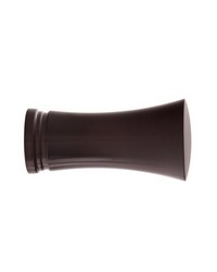 Trumpet Finial Oil Rubbed Bronze by   