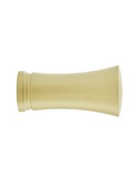 Trumpet Finial Satin Gold by   