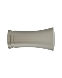 Trumpet Finial Satin Nickel by   