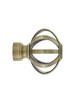 Aria Metal Cage Finial Antique Brass