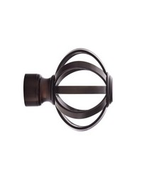 Cage Finial Oil Rubbed Bronze by   