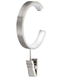 Bypass C Ring With Clip Brushed Nickel by   