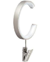 Bypass C Ring With Clip Satin Nickel by   