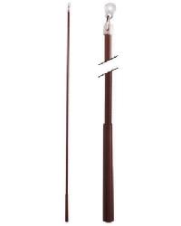 Metal Baton 36in Plastic Attachment FM312A Oil Rubbed Bronze by   