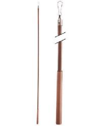 Metal Baton 36in Steel Clip FM312S Antique Copper by  Kasmir Hardware 