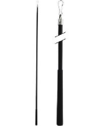 Metal Baton 36in Steel Clip FM312S Matte Black by  Aria Metal 