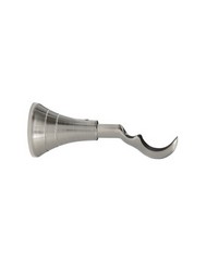 Bypass Bracket Brushed Nickel by   