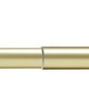 Aria Metal Adjustable Telescoping Curtain Rod 28-48 in Satin Gold