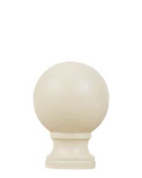 Belmont Finial Antique White by   