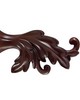 Finestra Wood Ring with Eyelet for 2in Pole Walnut