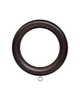 Finestra Wood Ring with Eyelet for 1 38 Pole Espresso