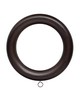 Finestra Wood Ring with Eyelet for 2in Pole Espresso