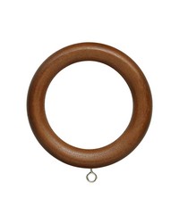 Wood Ring with Eyelet for 1 38 Pole Pecan by  G P  and J  Baker 