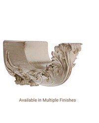 Palm Leaf Resin Bracket by  The Finial Company 