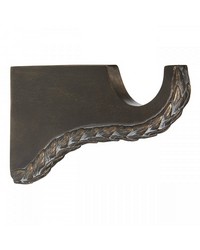 Extended Return Leaf Resin Bracket by  The Finial Company 