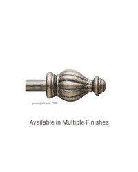 Button Top Onion Finial by  The Finial Company 