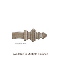 Stacked Spear Finial by   