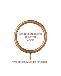 Smooth Steel Ring 3.5in ID by   