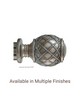 The Finial Company Smooth Steel Ring 