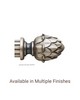 The Finial Company Fluted Wood Ring 