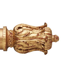 Royal Bloom WW75 Finial by  The Finial Company 