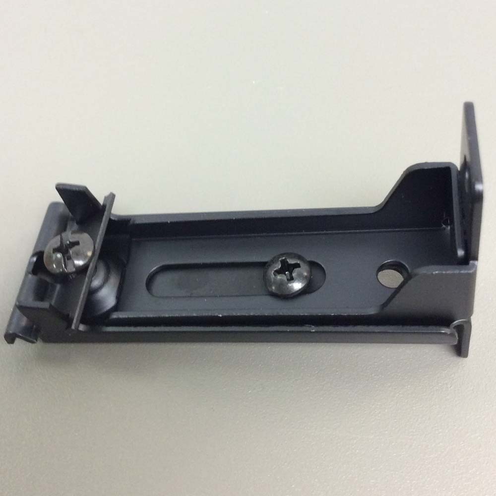 Traverse Rod Center Support Bracket Black Curtain Rods