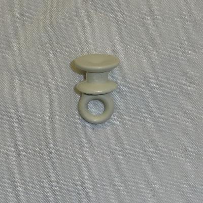 Graber Round Overhead Carrier Graber Catalog 9-342-1 Beige  Drapery and Curtain Rings Traverse Rod Hardware and Accessories 