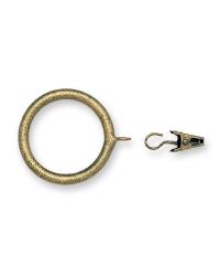 Eyelet Clip Rings Pkg of 7 by  Ralph Lauren Wallpaper 