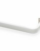 Kirsch Curtain Rod Lockseam with 2in Clearance White