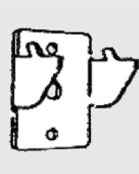 Lockseam Double Bracket Kirsch by   
