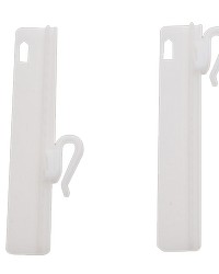 Flexible Curtain Hook - Adjustable Height by  Graber 