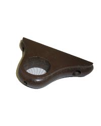 1 3/8 Inch Dark Walnut Wood Ceiling Bracket by  Forest Drapery Hardware 