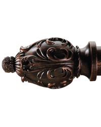 Charlotte Finial Standard Finish by   