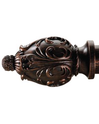 Charlotte Finial Standard Finish by  Silver State 