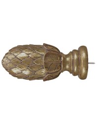 Artichoke Large Gilded Gold Finial by   