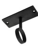 Menagerie Ceiling Drop Ring Bracket Old World Black