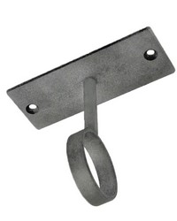 Ceiling Drop Ring Bracket Gun Metal by  Kasmir Hardware 