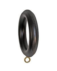 Camelback Curtain Rings Bronze Black Set of 7 by  G P  and J  Baker 